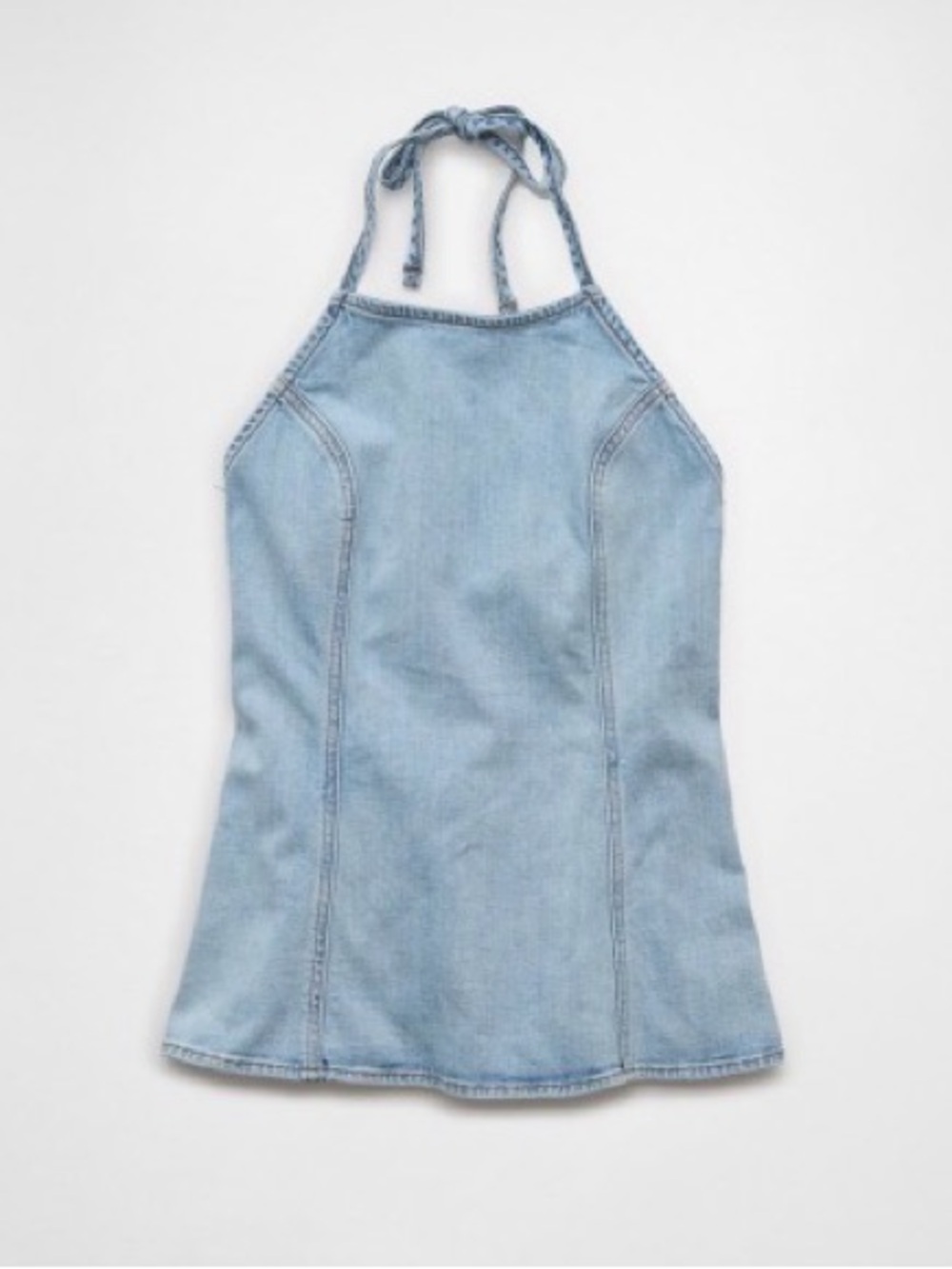 NWT American Eagle - Light Blue Denim Halter